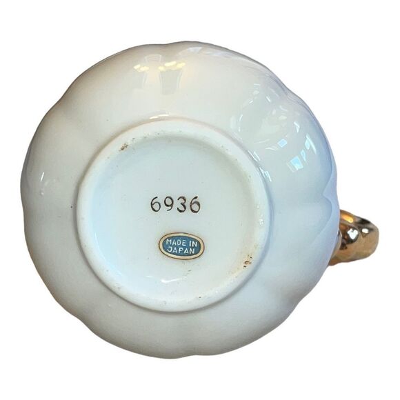 Richelieu Mini Creamer Pitcher 2180 Made In Japan Ceramic White - Picture 5 of 6